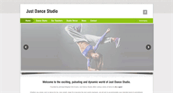 Desktop Screenshot of just-dance.co.za